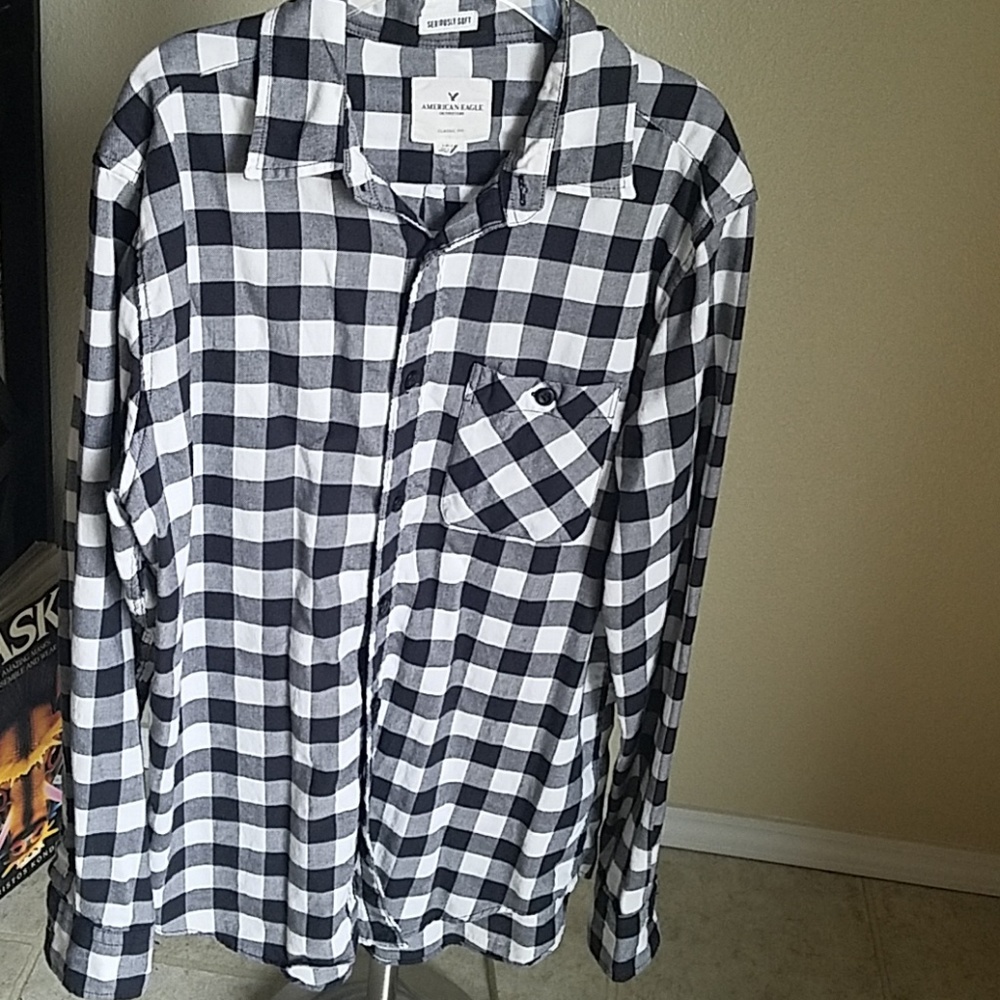 American Eagle Plaid Shirt